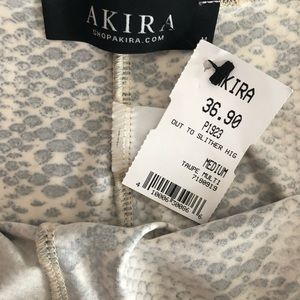 AKIRA Pants - AKITA Snakeskin Leggings - Size M (NEW) AKIRA Pants - AKITA Snakeskin Leggings - Size M (NEW)
